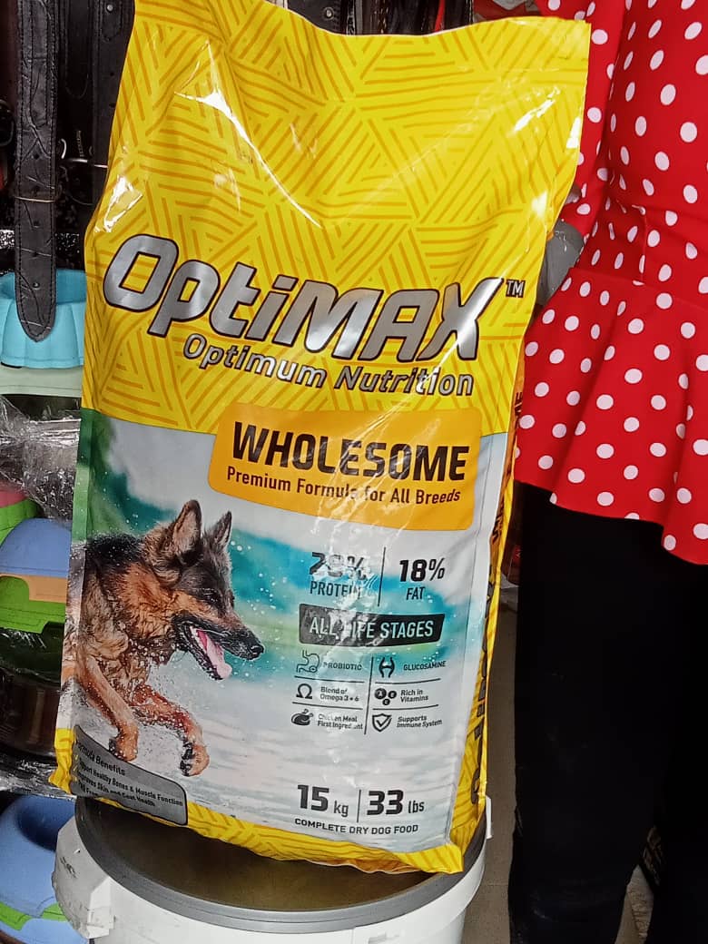 optimum 15kg dog food