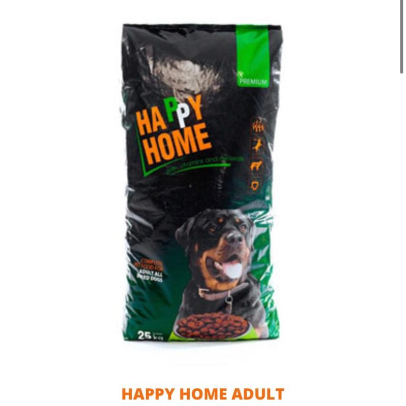 Happy home hot sale dog food